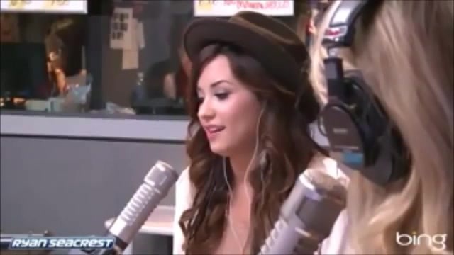 Demi Lovato\'s Interview with Ryan Seacrest -Skyscraper premier [Full] 1283