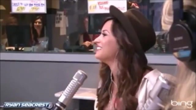 Demi Lovato\'s Interview with Ryan Seacrest -Skyscraper premier [Full] 0486