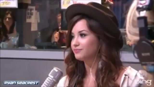 Demi Lovato\'s Interview with Ryan Seacrest -Skyscraper premier [Full] 0872