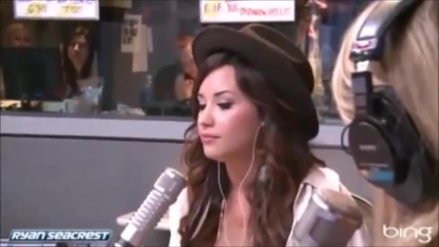 Demi Lovato\'s Interview with Ryan Seacrest -Skyscraper premier [Full] 1695