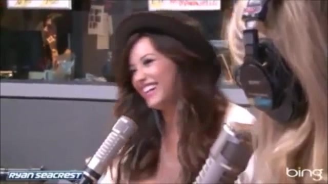 Demi Lovato\'s Interview with Ryan Seacrest -Skyscraper premier [Full] 1299