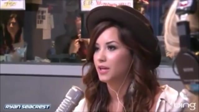 Demi Lovato\'s Interview with Ryan Seacrest -Skyscraper premier [Full] 0892