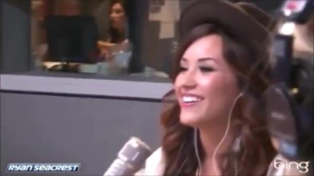 Demi Lovato\'s Interview with Ryan Seacrest -Skyscraper premier [Full] 1315
