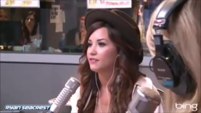 Demi Lovato\'s Interview with Ryan Seacrest -Skyscraper premier [Full] 1726