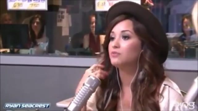 Demi Lovato\'s Interview with Ryan Seacrest -Skyscraper premier [Full] 2142