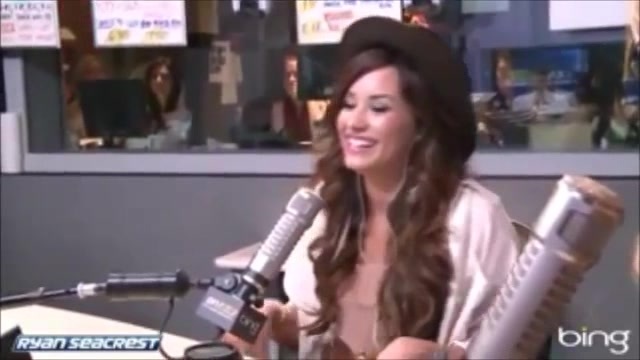 Demi Lovato\'s Interview with Ryan Seacrest -Skyscraper premier [Full] 2163