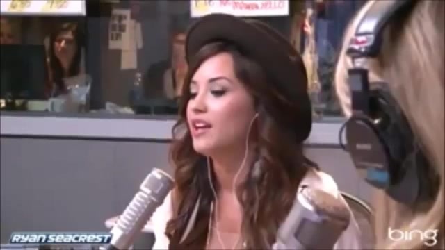 Demi Lovato\'s Interview with Ryan Seacrest -Skyscraper premier [Full] 1761