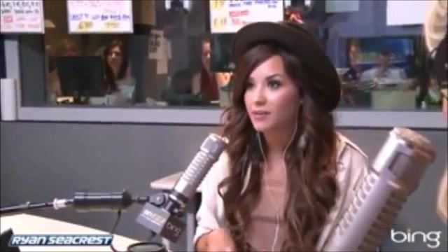 Demi Lovato\'s Interview with Ryan Seacrest -Skyscraper premier [Full] 2188
