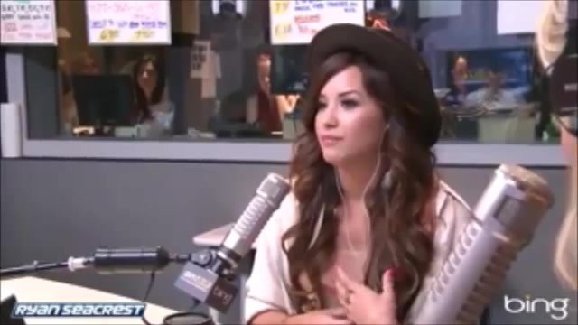Demi Lovato\'s Interview with Ryan Seacrest -Skyscraper premier [Full] 2197