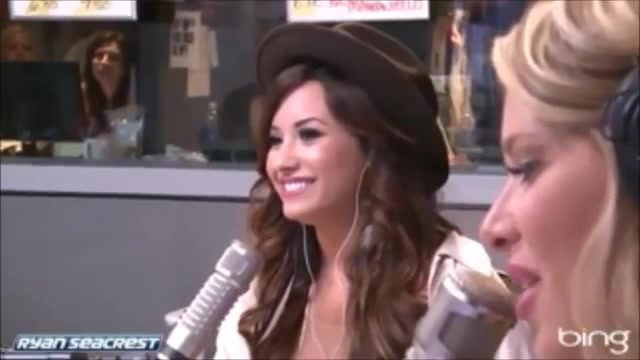 Demi Lovato\'s Interview with Ryan Seacrest -Skyscraper premier [Full] 1802