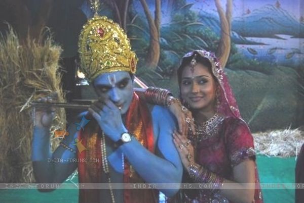 2 - Alekh and Sadhna as Krishna and Radha