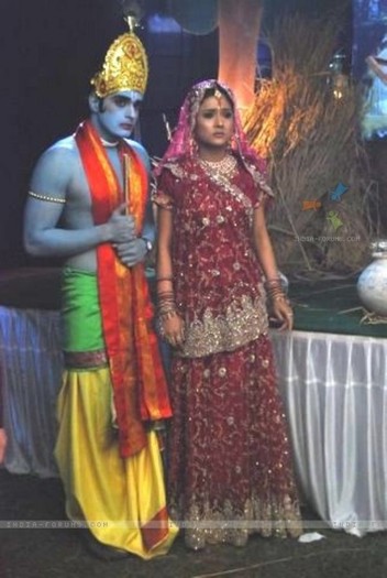 7 - Alekh and Sadhna as Krishna and Radha