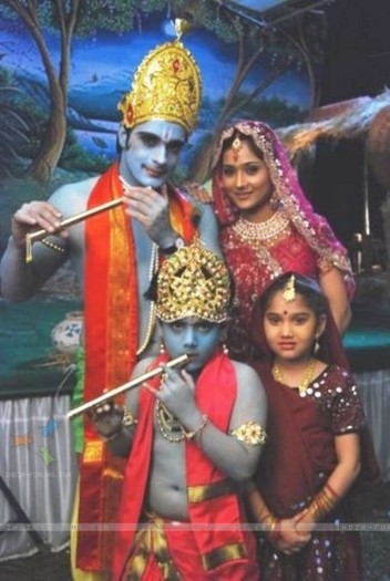 10 - Alekh and Sadhna as Krishna and Radha