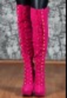 Cizme Fabulous Look Fuchsia - ll FashionQueen ro ll