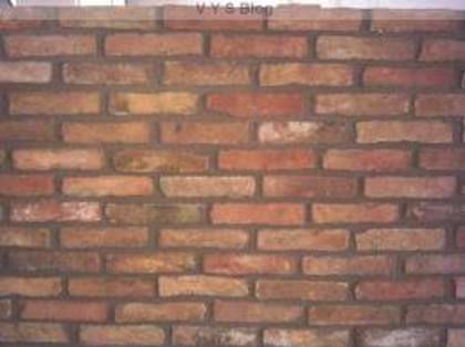 zid de caramida aparenta  (rustic)