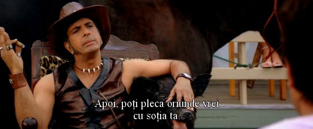 Apoi poti pleca unde vrei cu sotia ta.