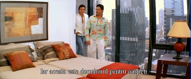 Ron: Acesta e dormitorul pentru oaspeti.