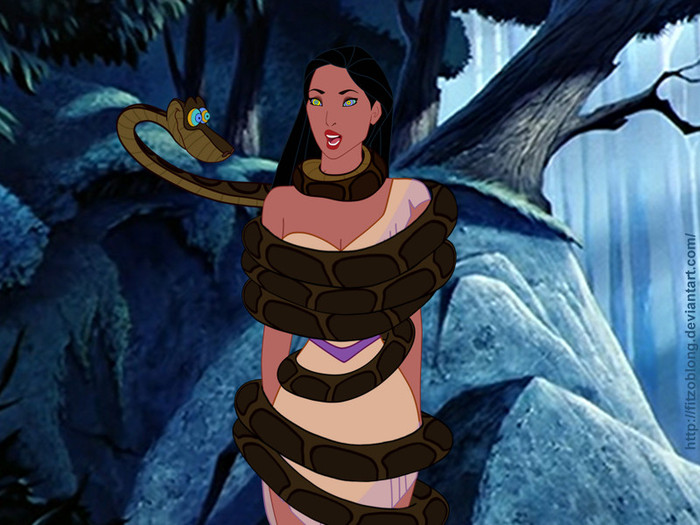 kaa_meets_pocahontas_by_fitzoblong-d3adaqt - poze cool