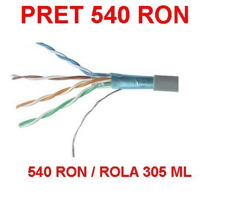 CABLU FTP CAT 5E 3M