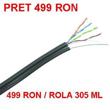 CABLU FTP CAT 5E CU SUFA Emtex - Cablu FTP CAT 5E SI 6E