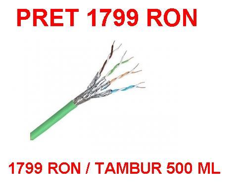 CABLU SFTP CAT 7E LSOH 500m - Cablu SFTP CAT 5E SI CAT 7E