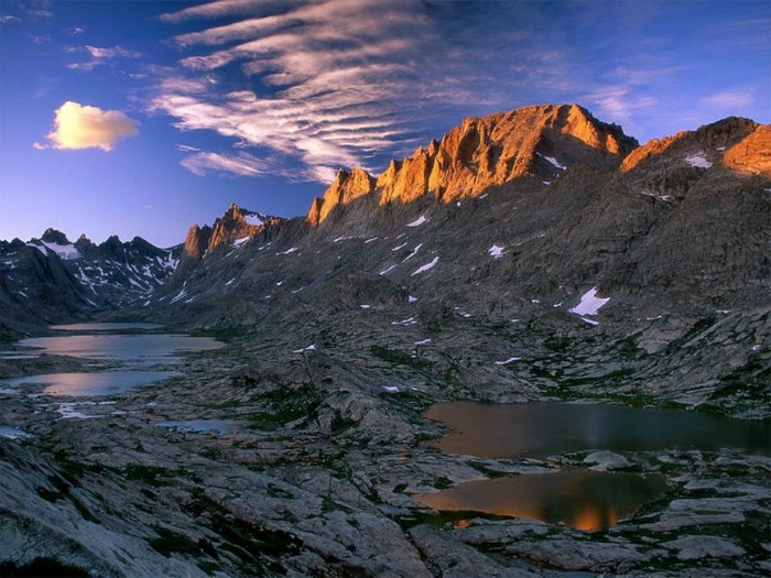 Fremont Peak, Wind River Ra - PEISAJE DESKOP