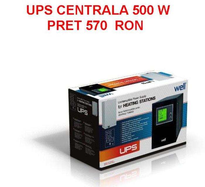 ups centrala 500w - Ups centrale termice