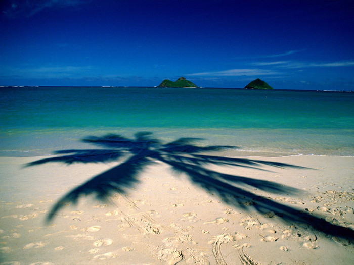 Lanikai Beach, Oahu, Hawaii - vra