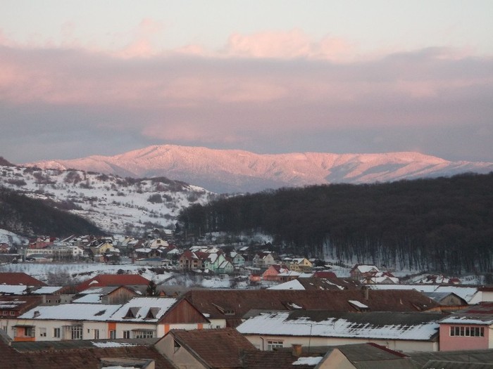 ALB-SANGERIU - RASARIT de SOARE cu APUS