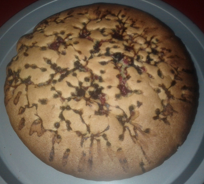 2.03.12 Tarta cu fructe de padure..