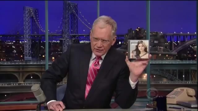 Selena Gomez Interview on David Letterman 016