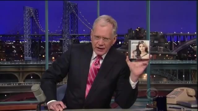 Selena Gomez Interview on David Letterman 017