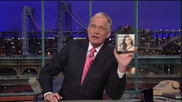 Selena Gomez Interview on David Letterman 022