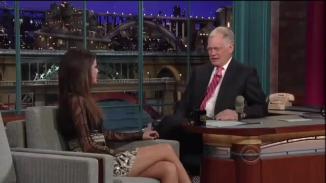 Selena Gomez Interview on David Letterman 089 - Selena Gomez Interview on David Letterman