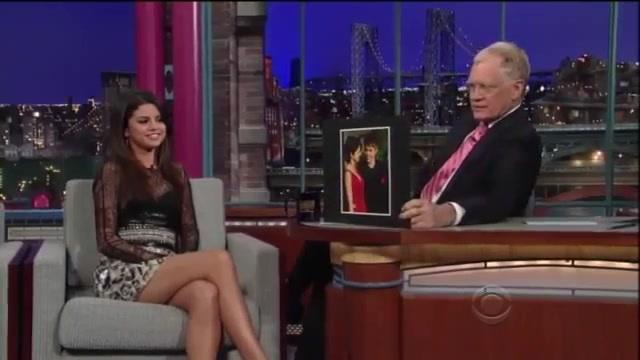 Selena Gomez Interview on David Letterman 221