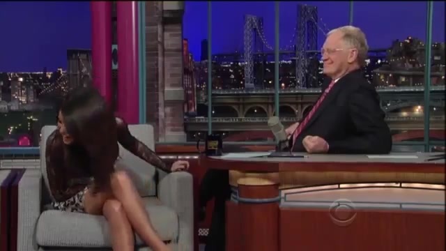 Selena Gomez Interview on David Letterman 309