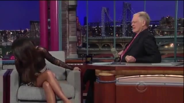 Selena Gomez Interview on David Letterman 310