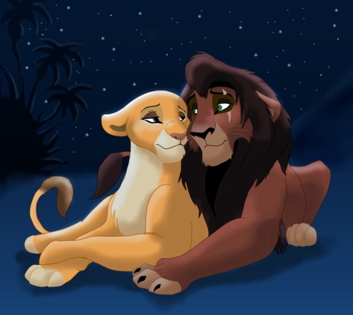 Kovu_and_Kiara - simba