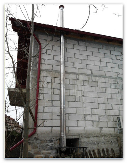 cos montat - 0 COSURI DE FUM DIN INOX