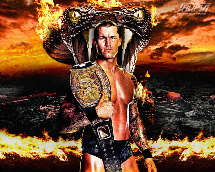 randy-orton-wwe-champion-wallpaper- - WWE Wallpapers