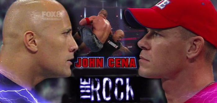Rock si Cena - Cele ai tari poze cu John Cena si The Rock legate de WrestleMania 28