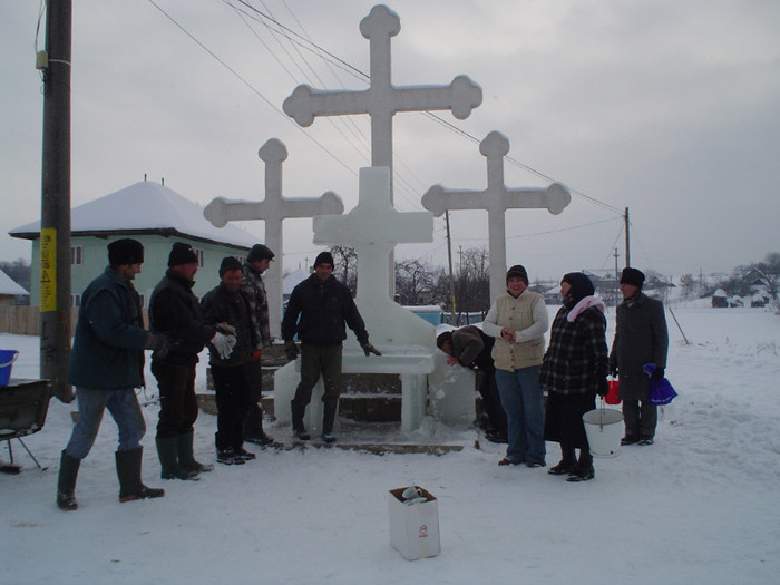 DSC07527 - Crucea de Gheata 2008 si slujba de Boboteaza