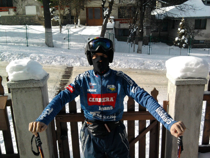 Asa se skiaza pe la - 20-30 de grade