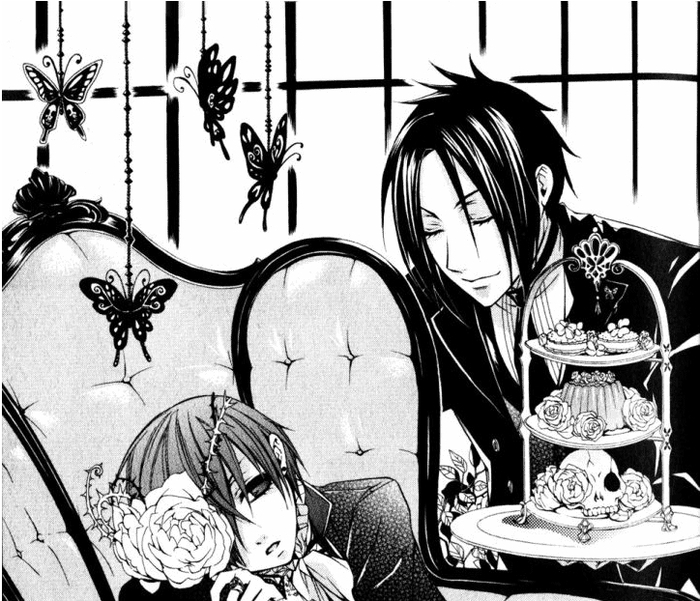 sebastian and ciel - Kuroshitsuji manga