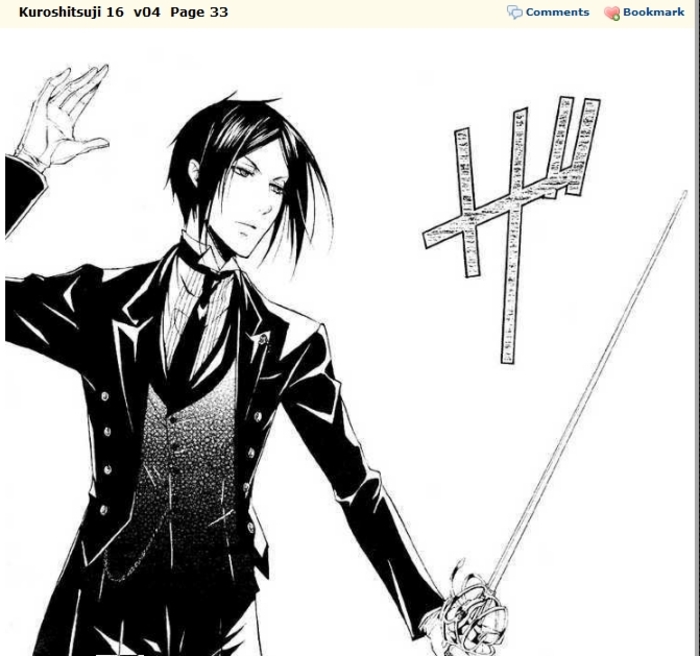 sebastian 8 - Kuroshitsuji manga