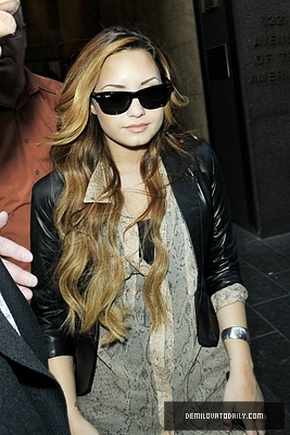 Demi (13) - Demitzu - 08 03 2012 - Arrives at the Conde Nast Building in New York City