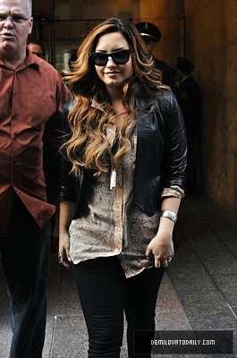Demi (7) - Demitzu - 08 03 2012 - Leaves her hotel in New York City
