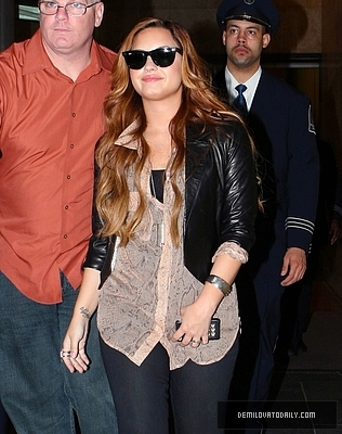 Demi (12) - Demitzu - 08 03 2012 - Leaves her hotel in New York City