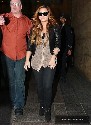 Demi (14) - Demitzu - 08 03 2012 - Leaves her hotel in New York City