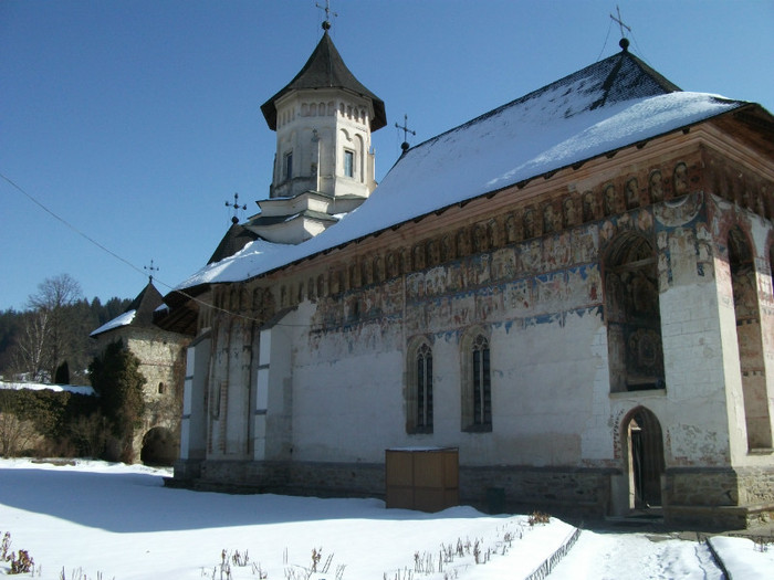 partea nordica - Manastirea Moldovita